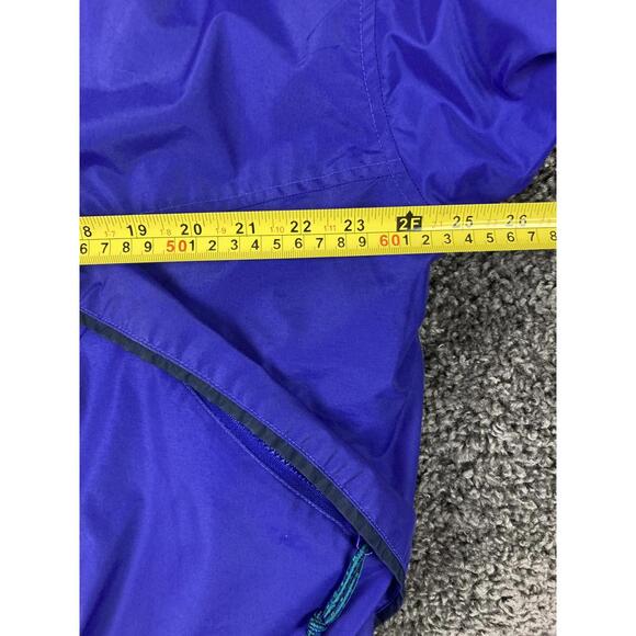VTG 90s Columbia Sportswear Radial Sleeve Jacket Men Purple Teal Fleece Lined L - Picture 10 of 10